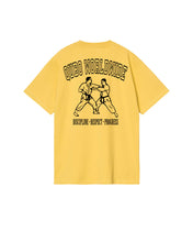 Load image into Gallery viewer, QUBO Worldwide Fighter T-shirt graphic streetwear tee
